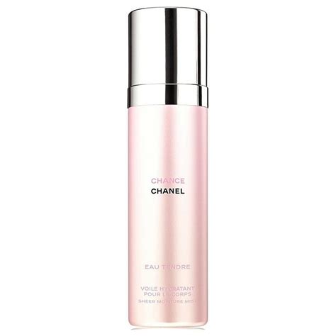 chanel chance sheer moisture mist|CHANEL CHANCE EAU TENDRE Sheer Moisture Mist 3.4 oz. .